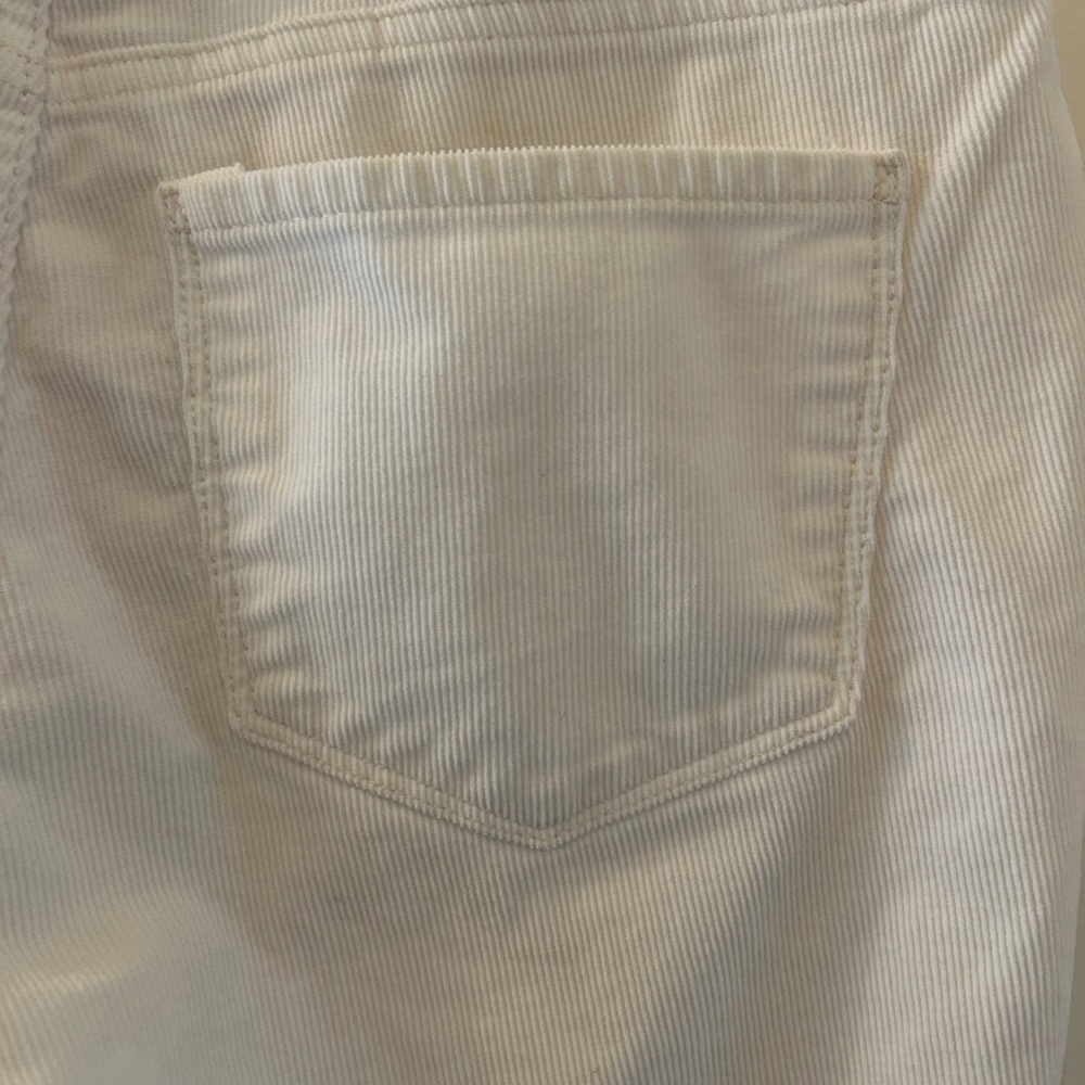 NYDJ Alina Corduroy Winter White Legging Jeans 0P - Picture 3 of 16